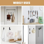 Adhesive Hooks Heavy Duty, 6 Pack Wall Hook - Image 5