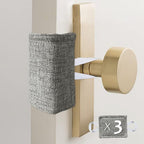 Door Silencer Door Latch Covers Padded Cushion Quiet Closer Door Lock Cover - Image 4