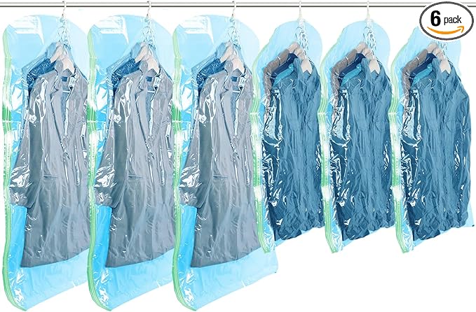 TAILI Hanging Vacuum Sealer Storage Bags Space Saver Bags by TAILI