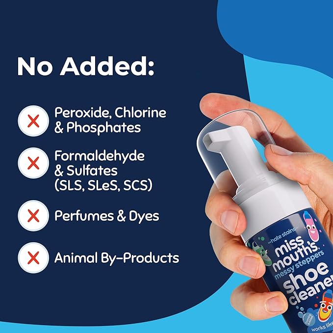 Miss Mouth's Messy Eater Stain Treater and Messy Steppers Shoe Cleaner Magic Duo - Image 6
