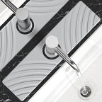 Stone Faucet Mat for Kitchen Sink by SpaceHacks
