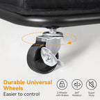 WOWLIVE 100L Rolling Laundry Hamper - Image 7