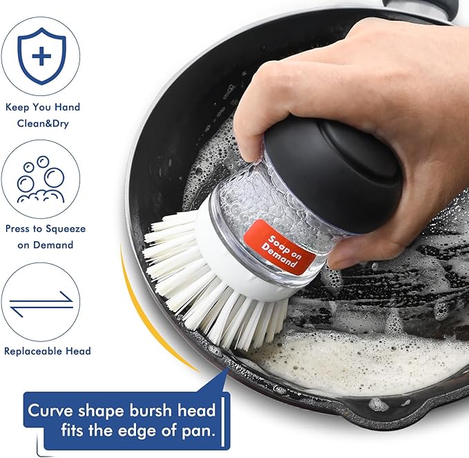 Palm Brush Refills for OXO Soap Dispensing Dish Brush - Image 3