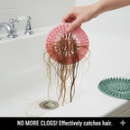 Silicone Drain Hair Catcher 5-Pack – Flexible TPR Drain Strainer & Cover - Image 5