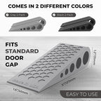 Door Stoppers for Bottom of Door Premium Floor Rubber Door Stop Wedge Made in - Image 3