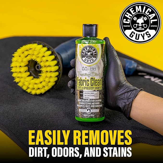 Chemical Guys Foaming Citrus Fabric Clean, Carpet and Upholstery Cleaner - Image 3