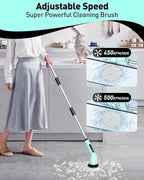 Electric Spin Scrubber for Cleaning Bathroom, Shower Scrubber Cordless Cleaning - Image 3