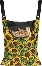 2 Pcs Clothes Pin Hanging Bag by Unknown