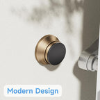Door Stoppers for Wall, 1.65 x 0.9 Inch Door Knob Wall Protector - Image 2