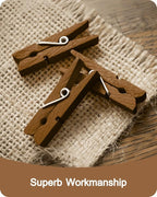 Mini Clothes Pins Wooden Colored Small Clothespins - Image 8