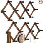 WGFKVAS 2 Pack Accordion Hat Rack by WGFKVAS