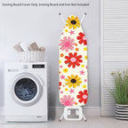 Boho Floral Ironing Board Cover 15x54 Inch Applicable Standard Size Colorful - Image 4