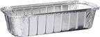 PLASTICPRO [3 Lb 50 Pack Disposable Loaf Pans Aluminum Tin Foil Meal Prep by PLASTICPRO