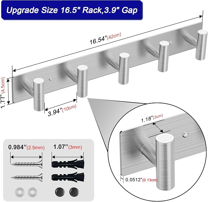Coat Rack Wall Mount - Image 3