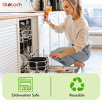 Glotoch 28oz Meal Prep Containers, 10 Pack Reusable Food Storage Containers - Image 6