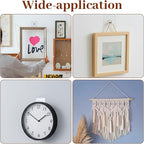 20Pcs Heavy Duty Self Adhesive Hooks, No-Trace Sticker Frame Hangers Without - Image 4