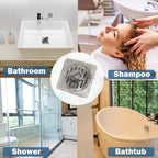 25 Packs - Disposable Shower Drain Hair Catcher 3.94 Inches Square Drain Hair - Image 4