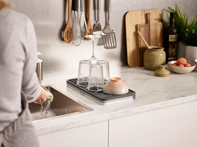 Joseph Joseph Tier Expandable Draining Board, Dish Rack Drainer - Image 6