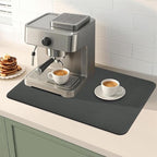 Dish Drying Mat for Kitchen Counter-Coffee Mat Bar Accessories, Super Absorbent by Unknown