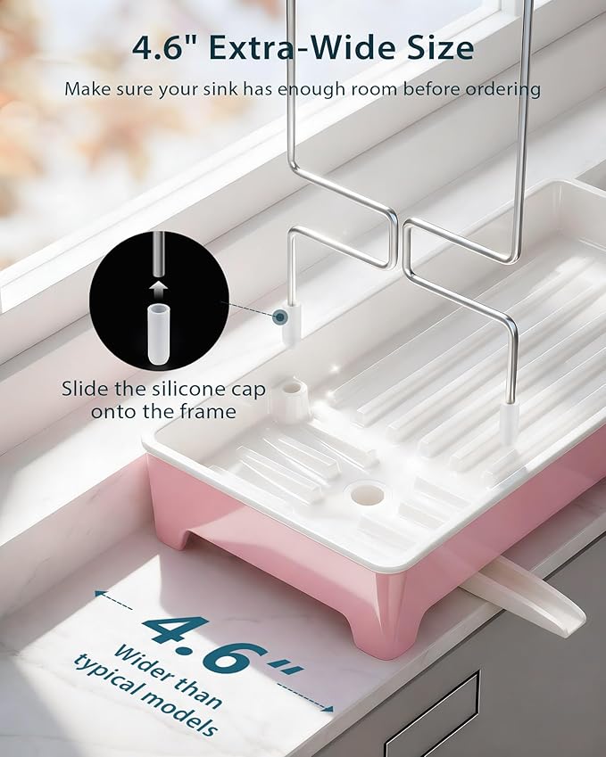 Minimalist Sink Caddy, Rustproof Sponge Holder - Image 4