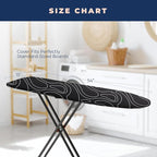 Ironing Board Cover and Pad Extra Thick Heavy Duty Padded Multiple Layers - Image 5