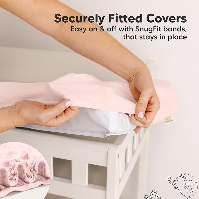 2-Pack Organic Changing Pad Covers - Image 5