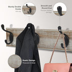 Coat Rack Wall Mounted, Entryway Wall Coat Rack - Image 5