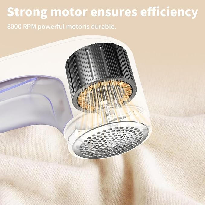 Rechargeable Fabric Shaver, Lint Remover - Image 4