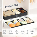 DIMJ Drawer Organizer Clothes 28 Pack - Image 2