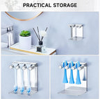 Electric Toothbrush Head Holder, Electric Tooth Brush Holder Desktop or Adhesive - Image 7