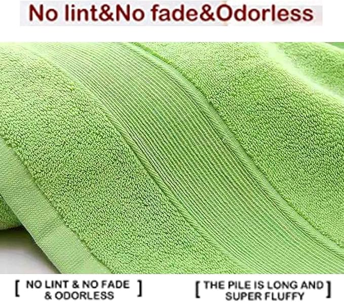 Lchkrep Cotton Hand Towels 2 Pack, Salon Thick Bath Hand Towel, Gym Towel 14" x - Image 5