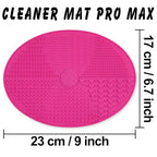 Makeup Brush Cleaner Mat Silicone Brush Cleaning Mat Big Size Make Up Brush - Image 2
