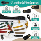 20 Pcs Leather Cord Organizer - Image 4