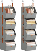 Hanging Closet Organizer 4 Tier by Homsorout