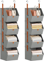 Hanging Closet Organizer 4 Tier by Homsorout