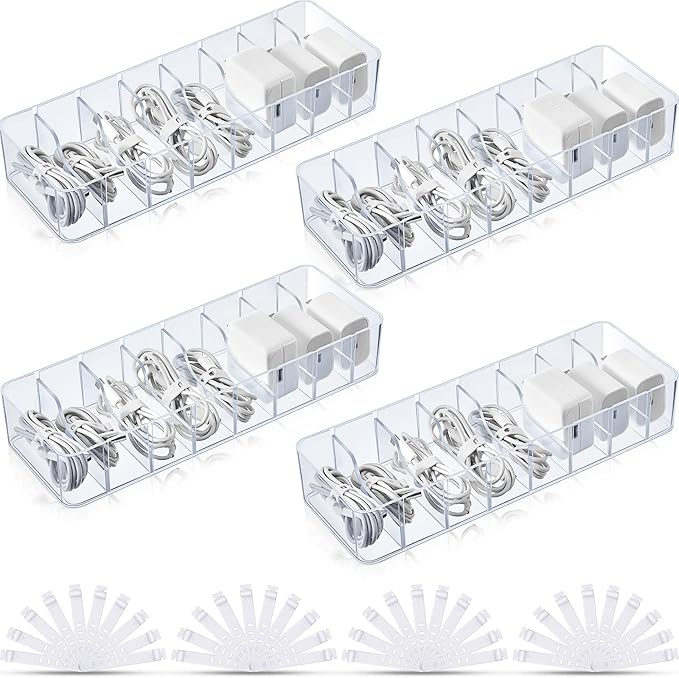 Tatuo 4 Pcs Cable Organizer by Tatuo