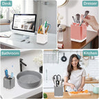 Boperzi Toothbrush Holder Toothpaste Organizer Drainage - Image 6
