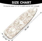 Ironing Board Cover 15"x54" Standard Size Replacement Thick Iron Board Covers - Image 2