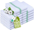 Utopia Towels Green Dish Towels 100% Ring Spun Cotton Highly Absorbent & by UTOPIATOWELS