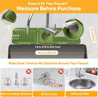 14.6 inch Faucet Mat for Kitchen Sink Splash GuardKitchen Sink Faucet Mat - Image 3