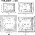 Reusable Aluminum Foil Sealable Storage Bags, 2026 New Resealable Stand Up - Image 9