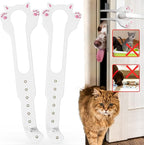 Cat Door Latch Holder, 【8 Adjustable Sizes】 Stronger Flex Cat Door Stopper by ElilierLLC