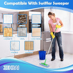 6 Pack Reusable Microfiber Mop Pads Compatible - Image 7