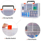 Battery Organizer Holder with Batteries Tester Checker, 120+ Storage Containers - Image 4
