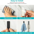 Small Self Adhesive Hooks for Walls No Damage, Sticky Hangers for Kitchen - Image 7