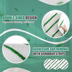 Tioncy 5 Pcs 19 Inches Synthetic Carpet Bonnet Scrubber Brush Carpet Bonnets - Image 3
