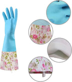 KINGFINGER Rubber Latex-Free Dishwashing Gloves - Image 5