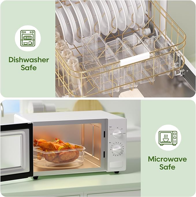 50-Piece Food Storage Containers - Image 4