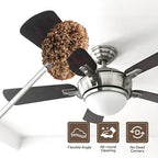 Ceiling Fan Cleaner Duster Reusable Microfiber Ceiling Fan Blade Cleaner - Image 2