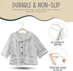 50 Premium Kids Velvet Hangers - Image 4